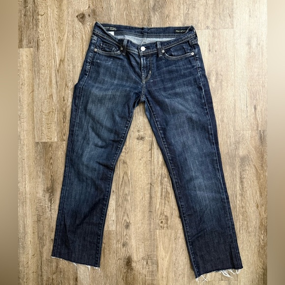 Citizens of Humanity • Ava Stretch Low Rise Straight Cropped Jeans - Picture 2 of 14